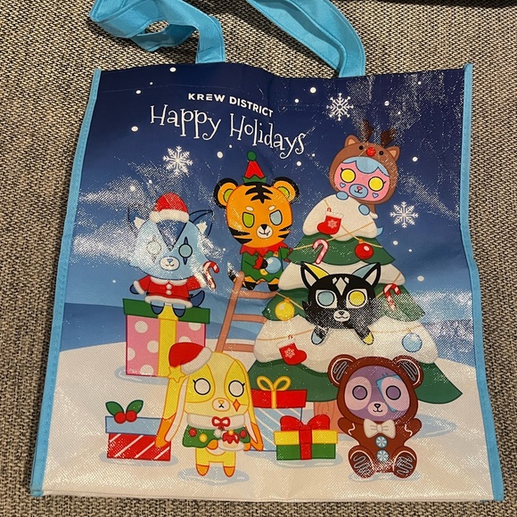 Krew LUNAR HOLIDAY TEDDY 12” Teddy Bear Plush gingerbread with bag Itsfunney - Picture 8 of 8